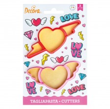 Set Plastičnih Sekača - LOVE